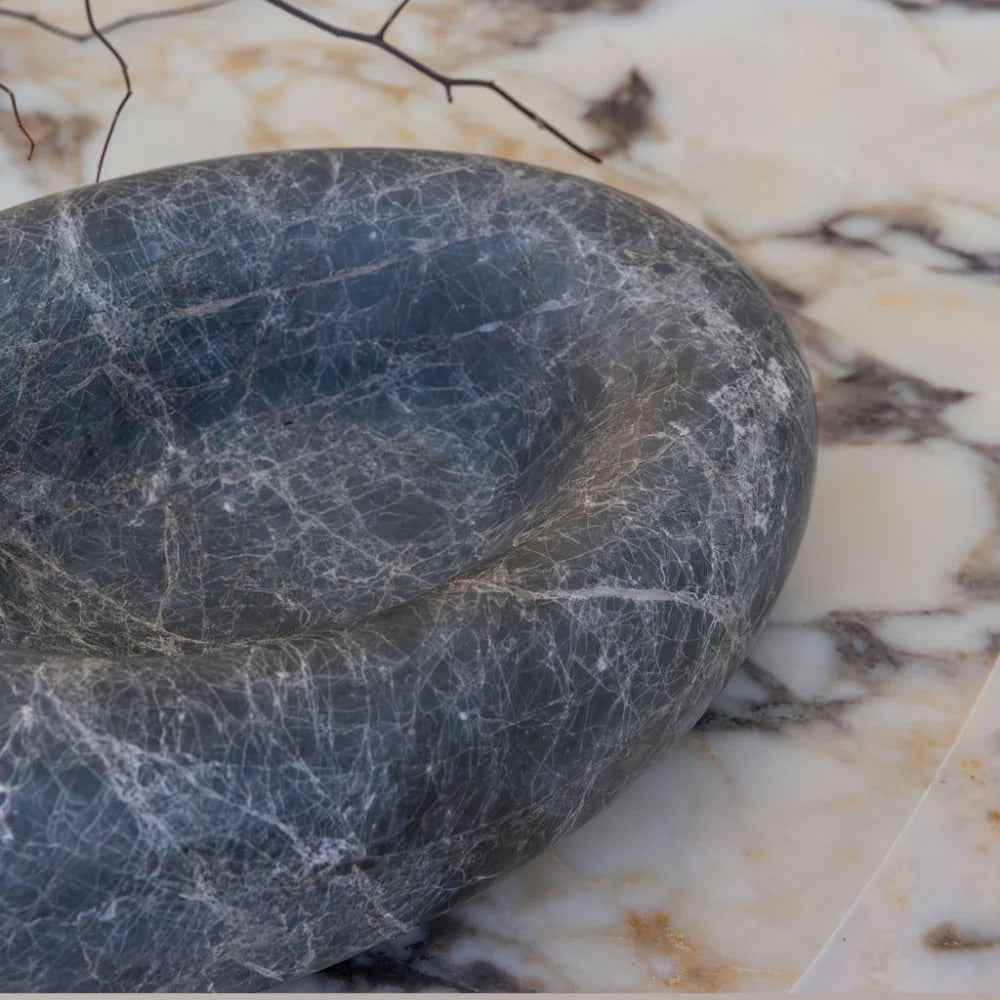 Eclipse Sculpted Bowl – Tundra Grey