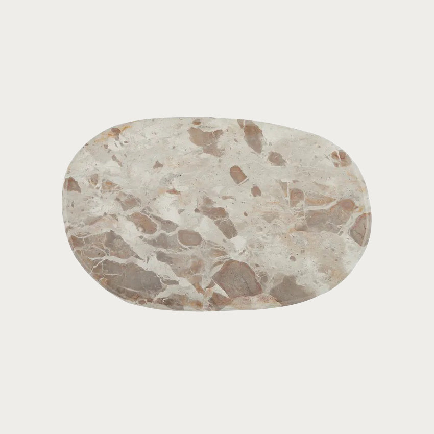 Xena Marble Serving Board – Taupe