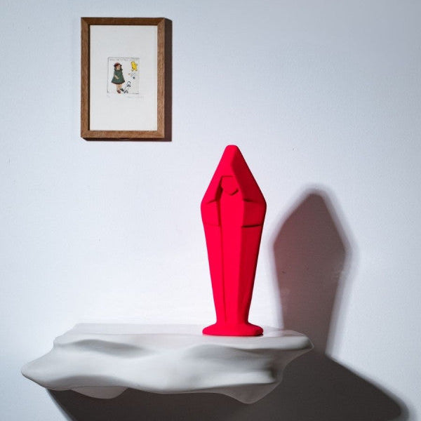 Monochromic Madonna Statuette