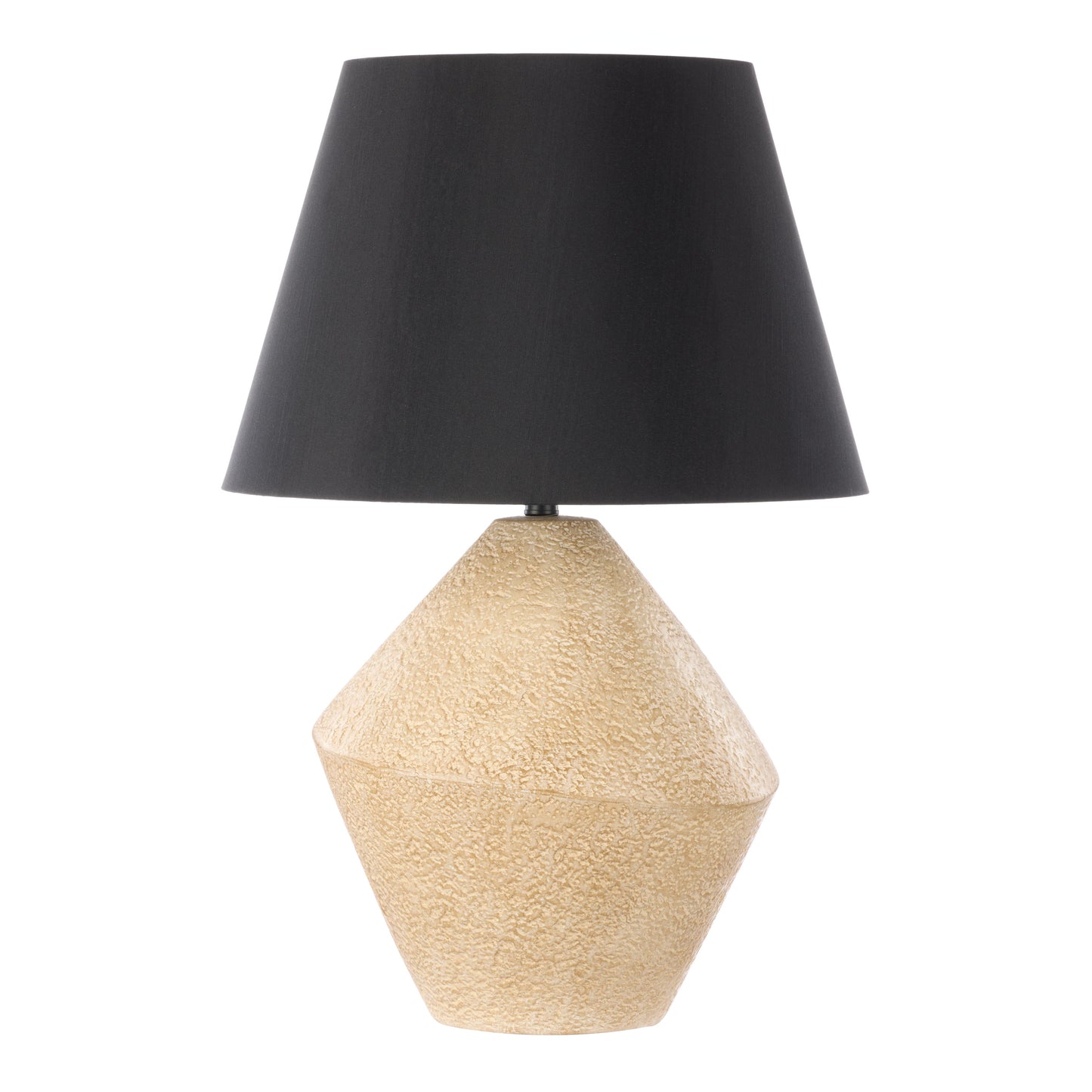 Wynn Table Lamp – Natural & Black