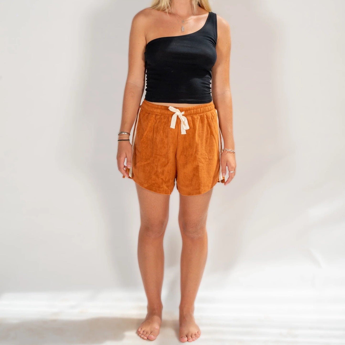 Terry Towel Short – Rust