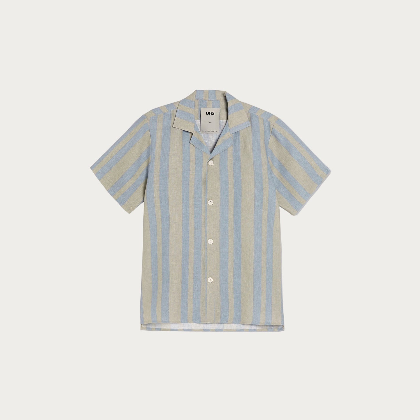 Mist Strata Cuba Linen Shirt