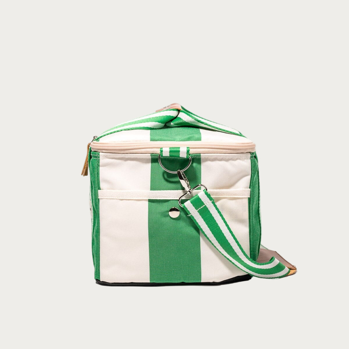 The Premium Cooler Bag – Crew Canyon Green Stripe