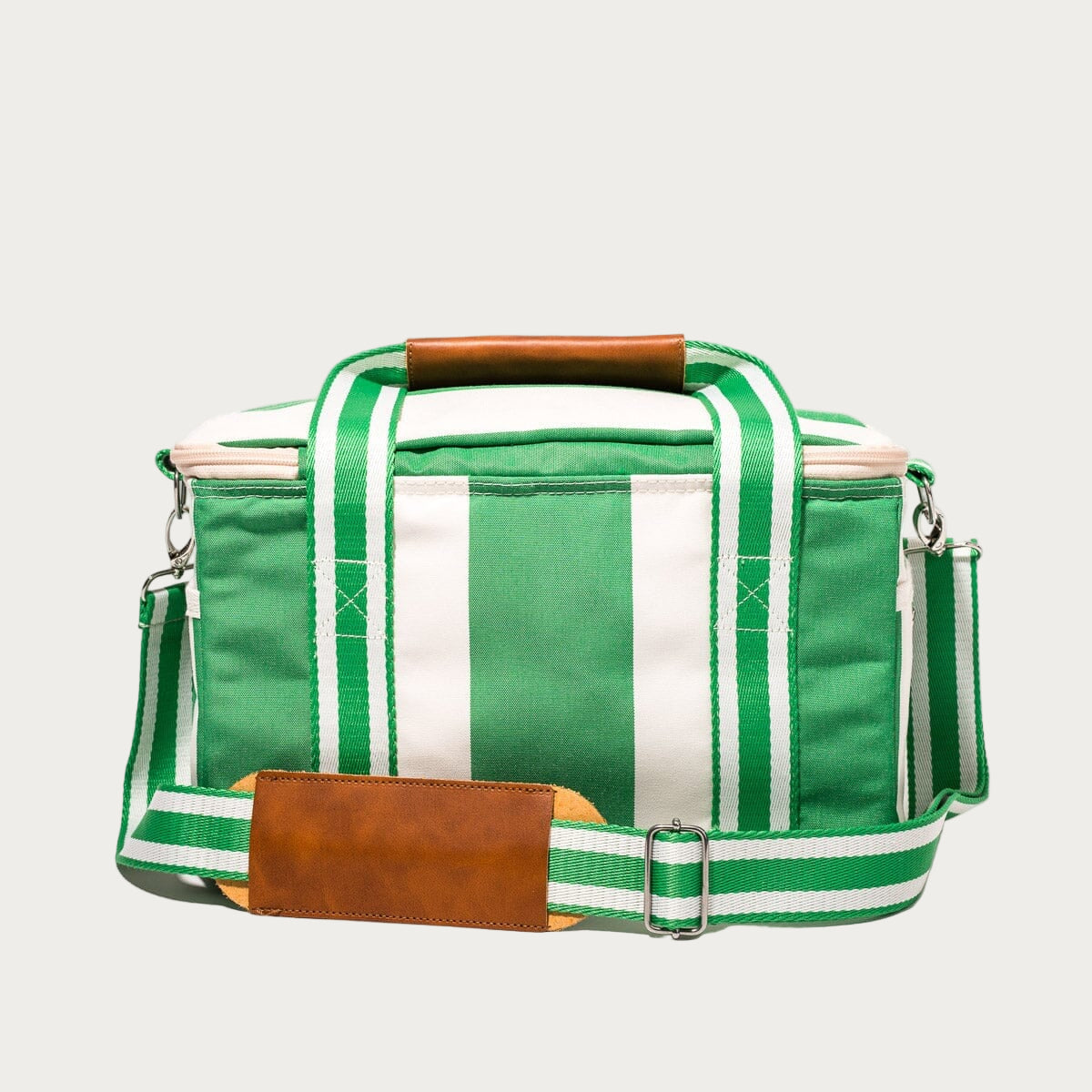 The Premium Cooler Bag – Crew Canyon Green Stripe