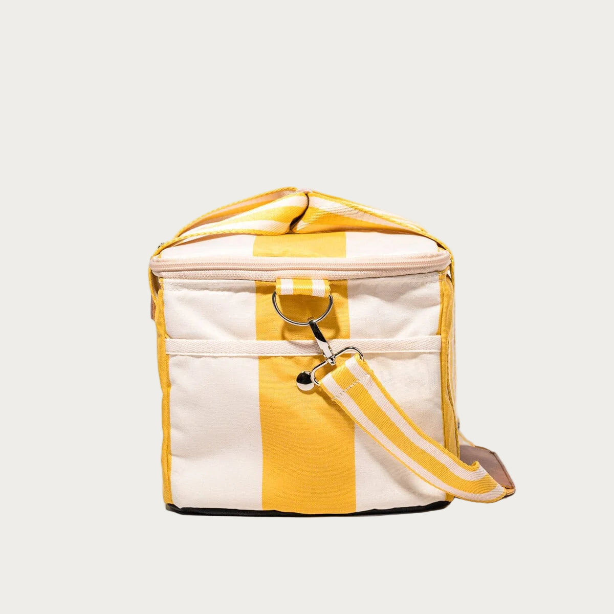 The Premium Cooler Bag – Crew Mimosa Yellow Stripe
