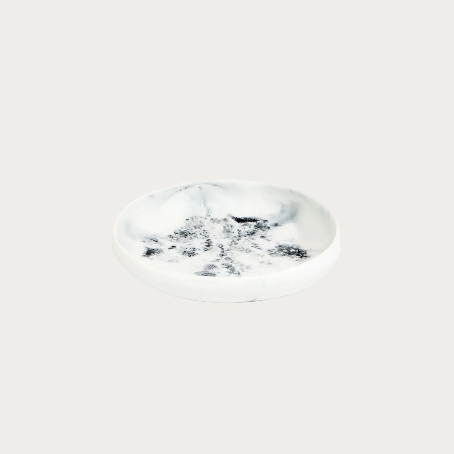 Medium Earth Bowl – White Marble