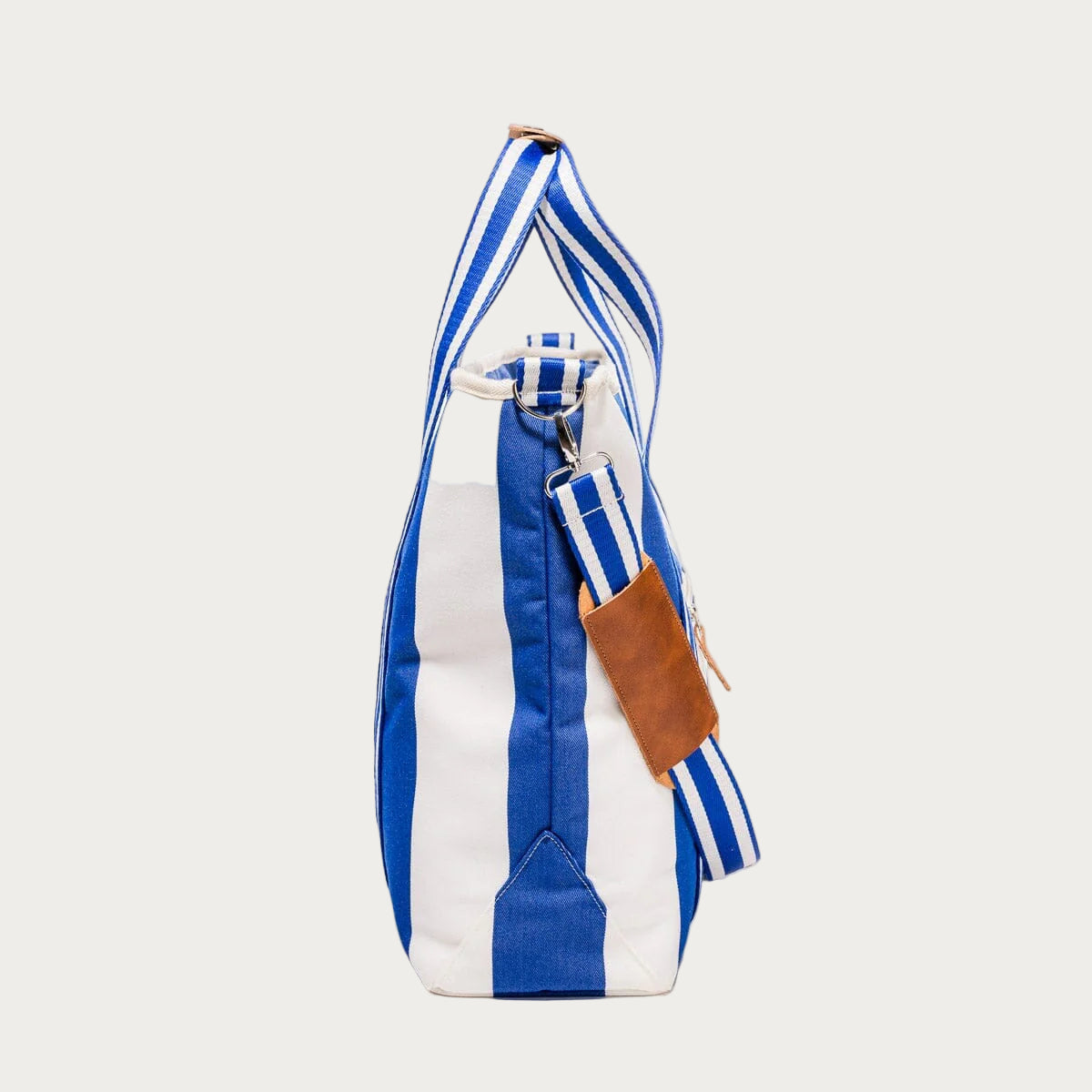 The Cooler Tote Bag – Crew Mediterranean Blue Stripe