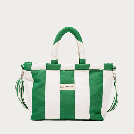 The Cloud Cooler Tote Bag – Crew Canyon Green Stripe