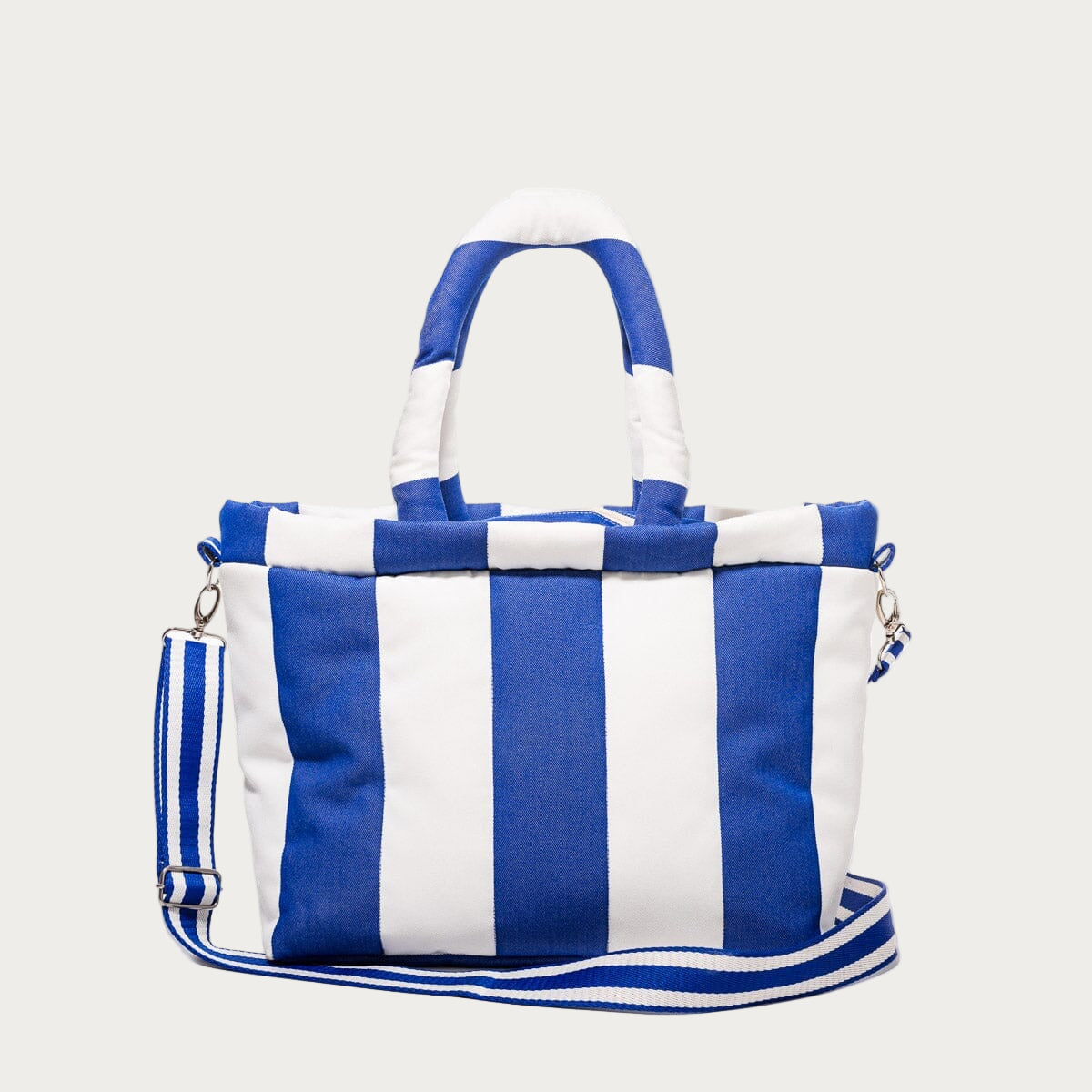 The Cloud Cooler Tote Bag – Crew Mediterranean Blue Stripe