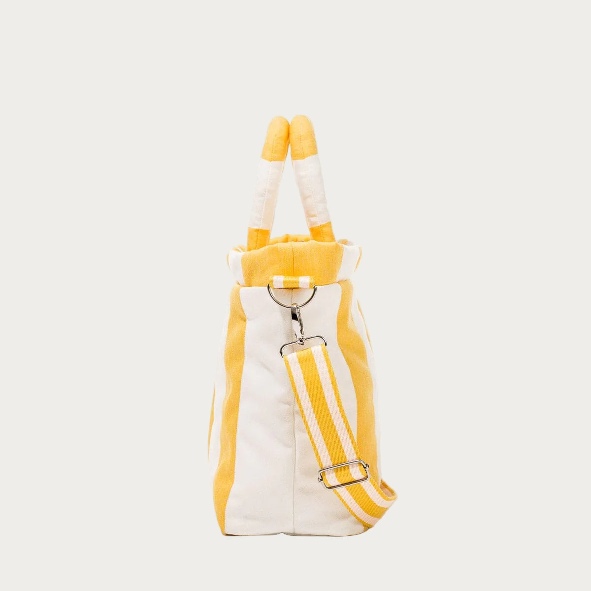 The Cloud Cooler Tote Bag – Crew Mimosa Yellow Stripe