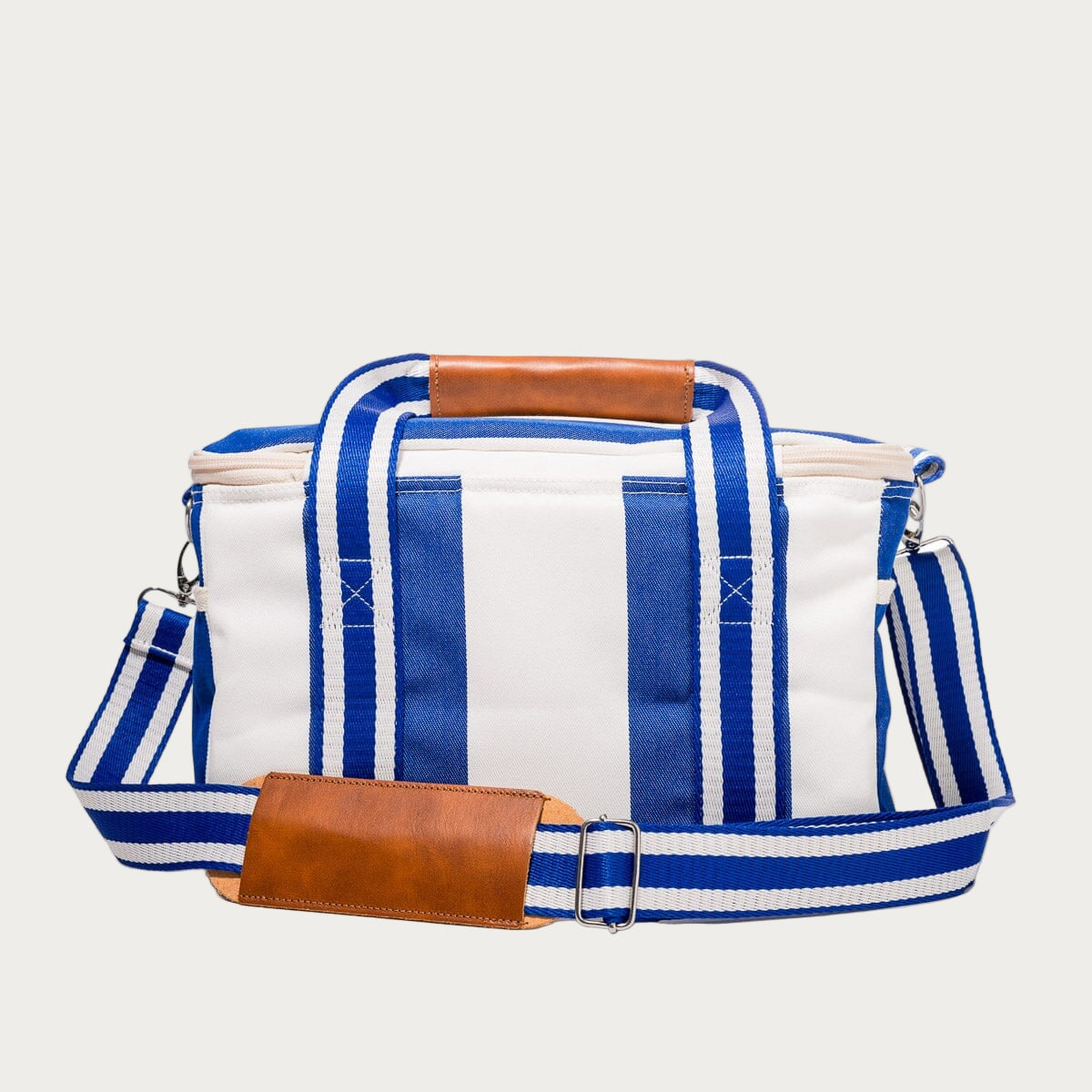 The Premium Cooler Bag – Crew Mediterranean Blue Stripe