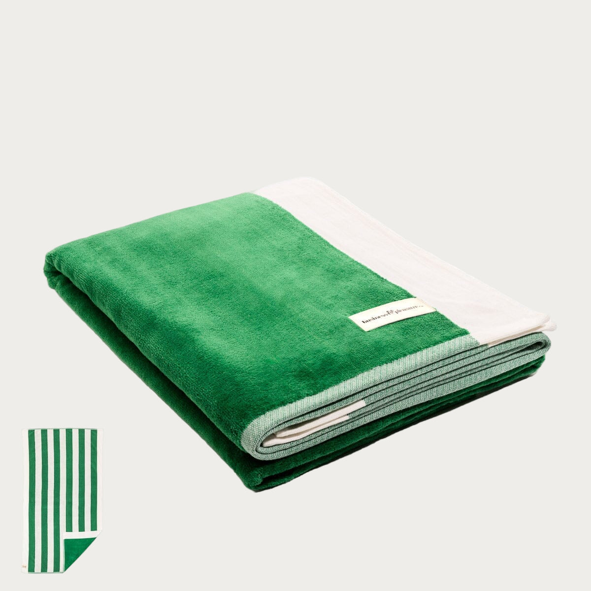 Beach Towel – Crew Canyon Green Stripe