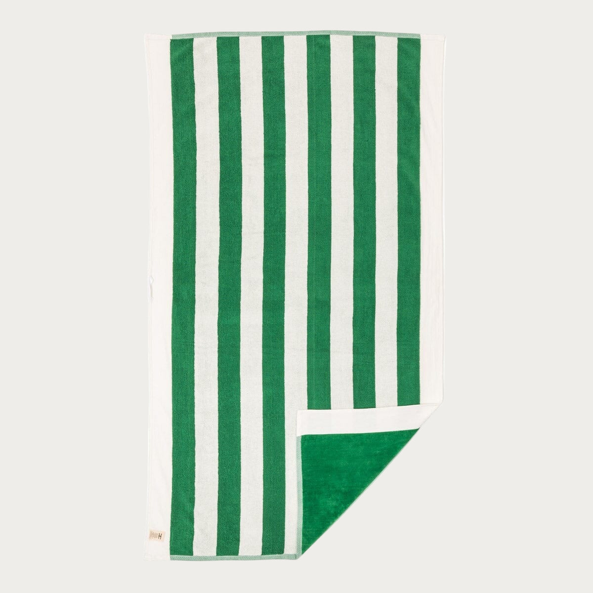 Beach Towel – Crew Canyon Green Stripe