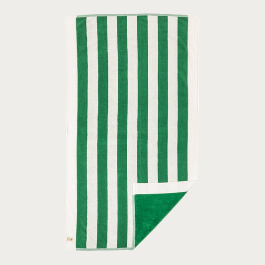 Beach Towel – Crew Canyon Green Stripe