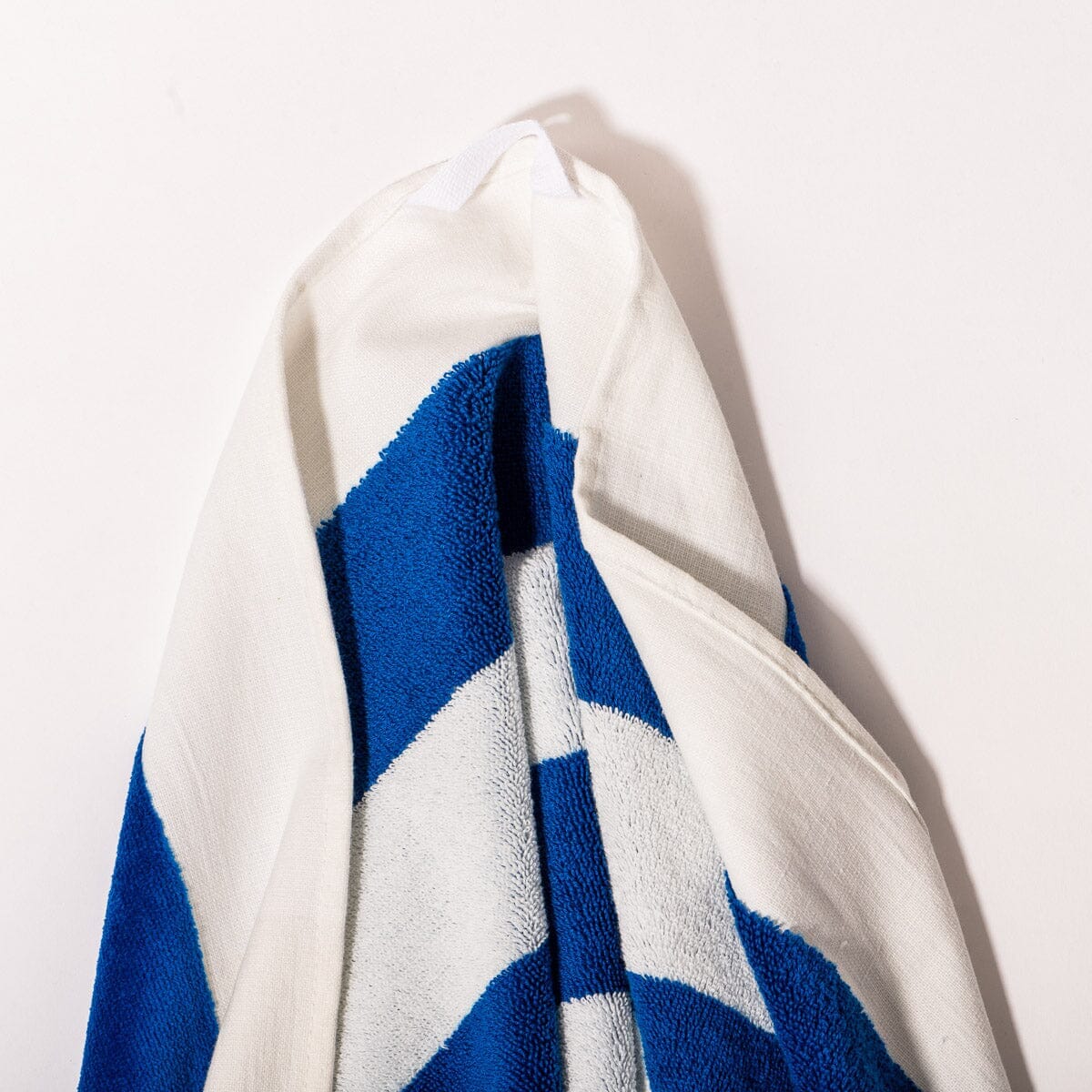 Beach Towel – Crew Mediterranean Blue Stripe