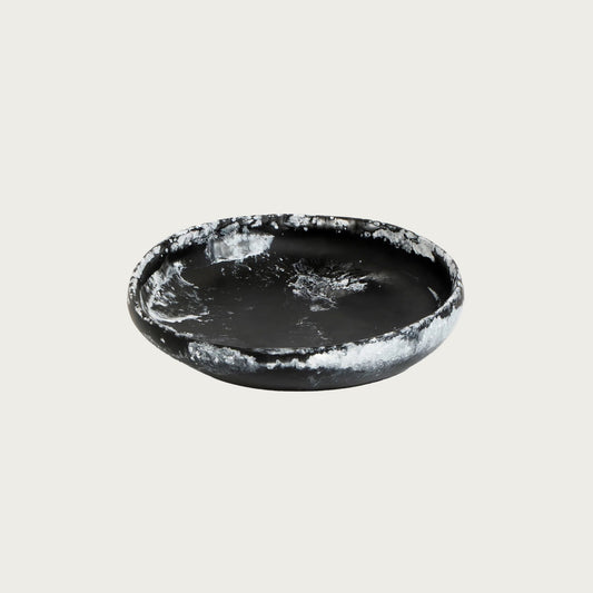Medium Earth Bowl – Black Marble