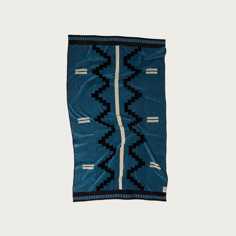 Down River Beach Towel