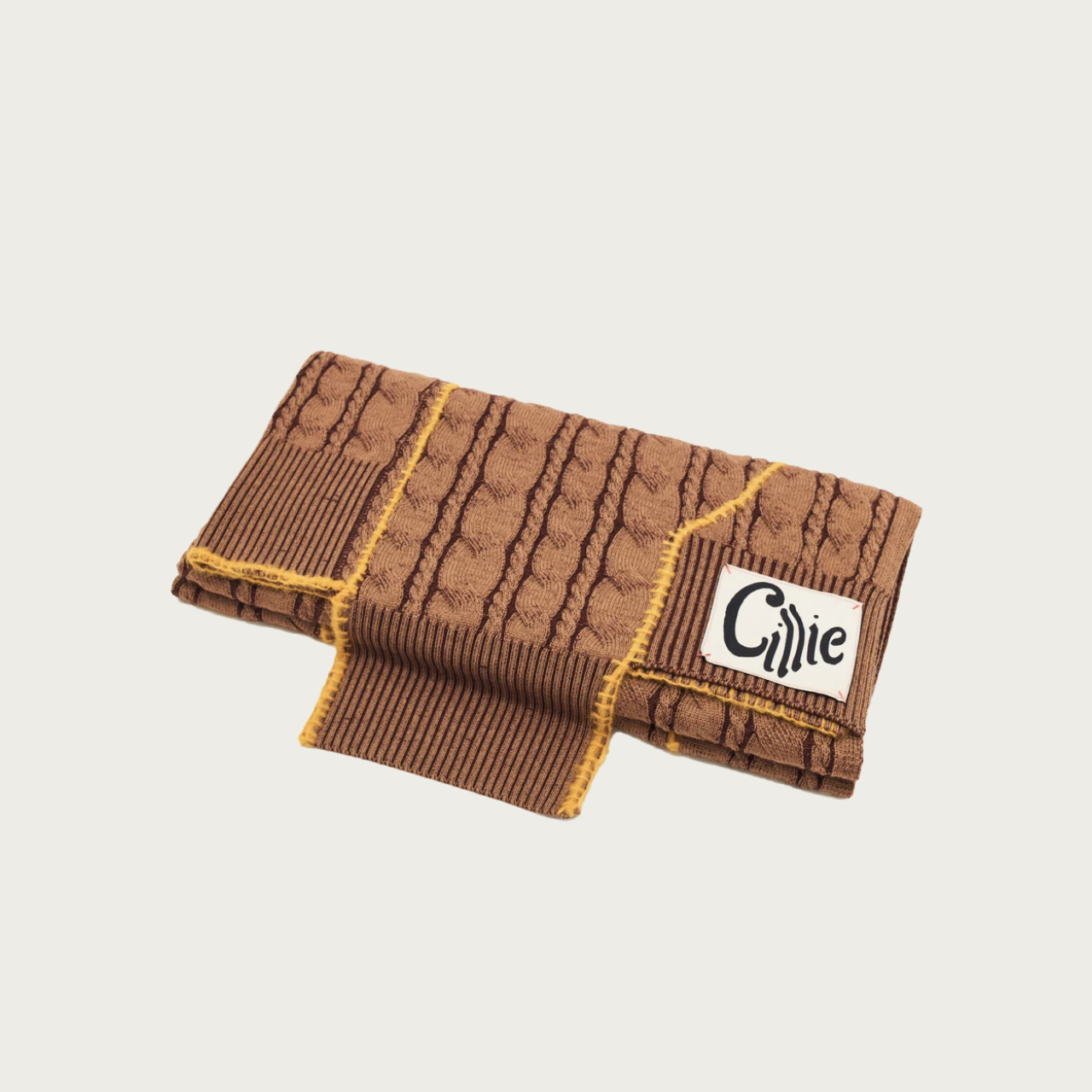 Knitted Sweater Throw – Fake Tan