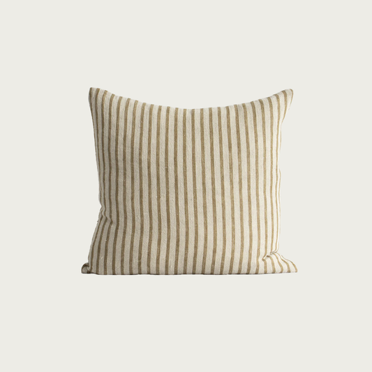 Spencer Cushion – Ochre-Natural