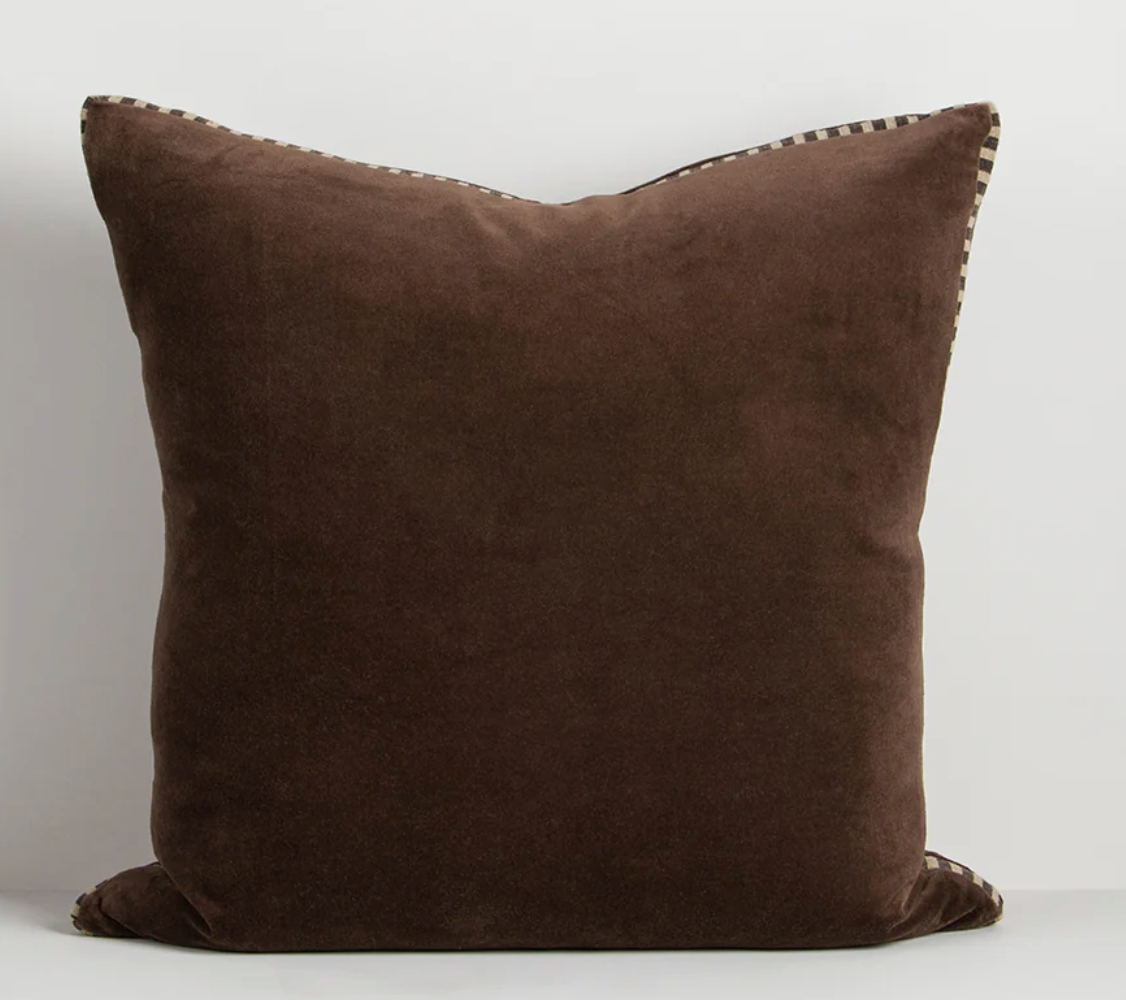 Edward Cushion 50 x 50 - Chocolate
