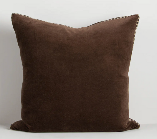 Edward Cushion 50 x 50 - Chocolate