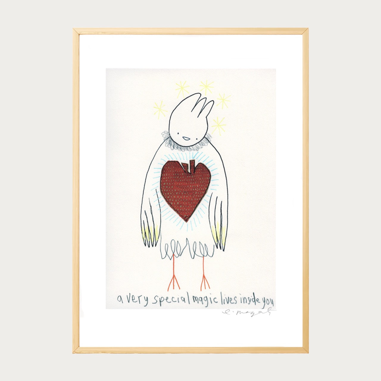 'A Special Magic' Framed Print