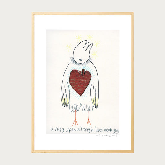 'A Special Magic' Framed Print