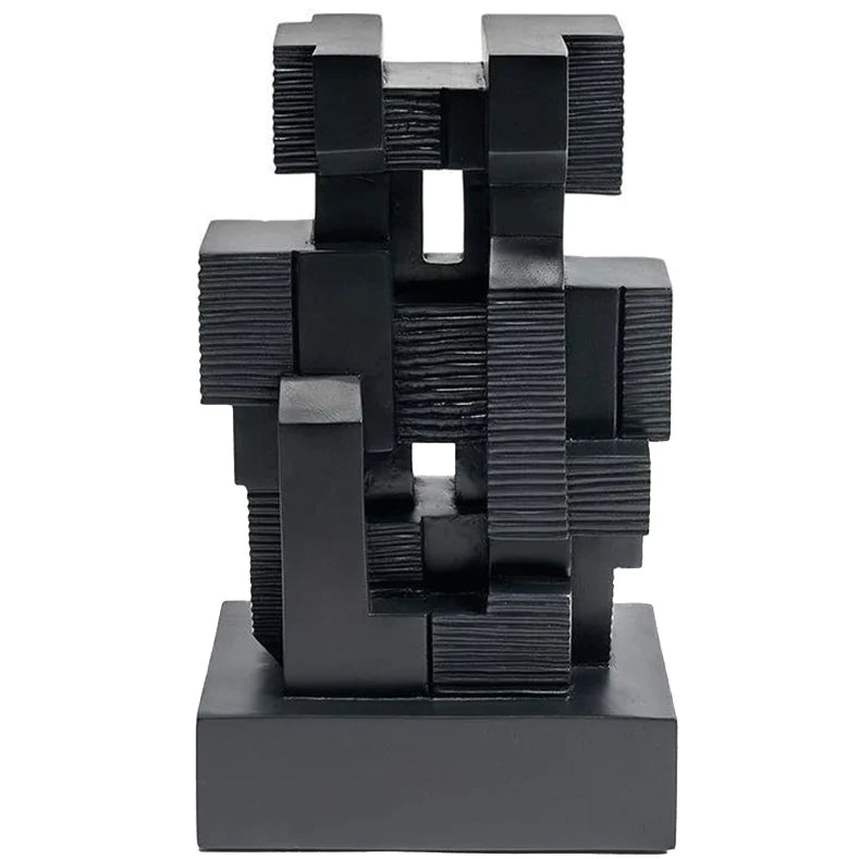 Ethnicraft Mahogany Sculpture Object - Block