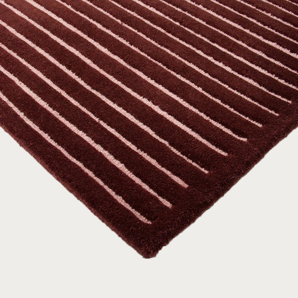 Marlow Floor Rug – Wine