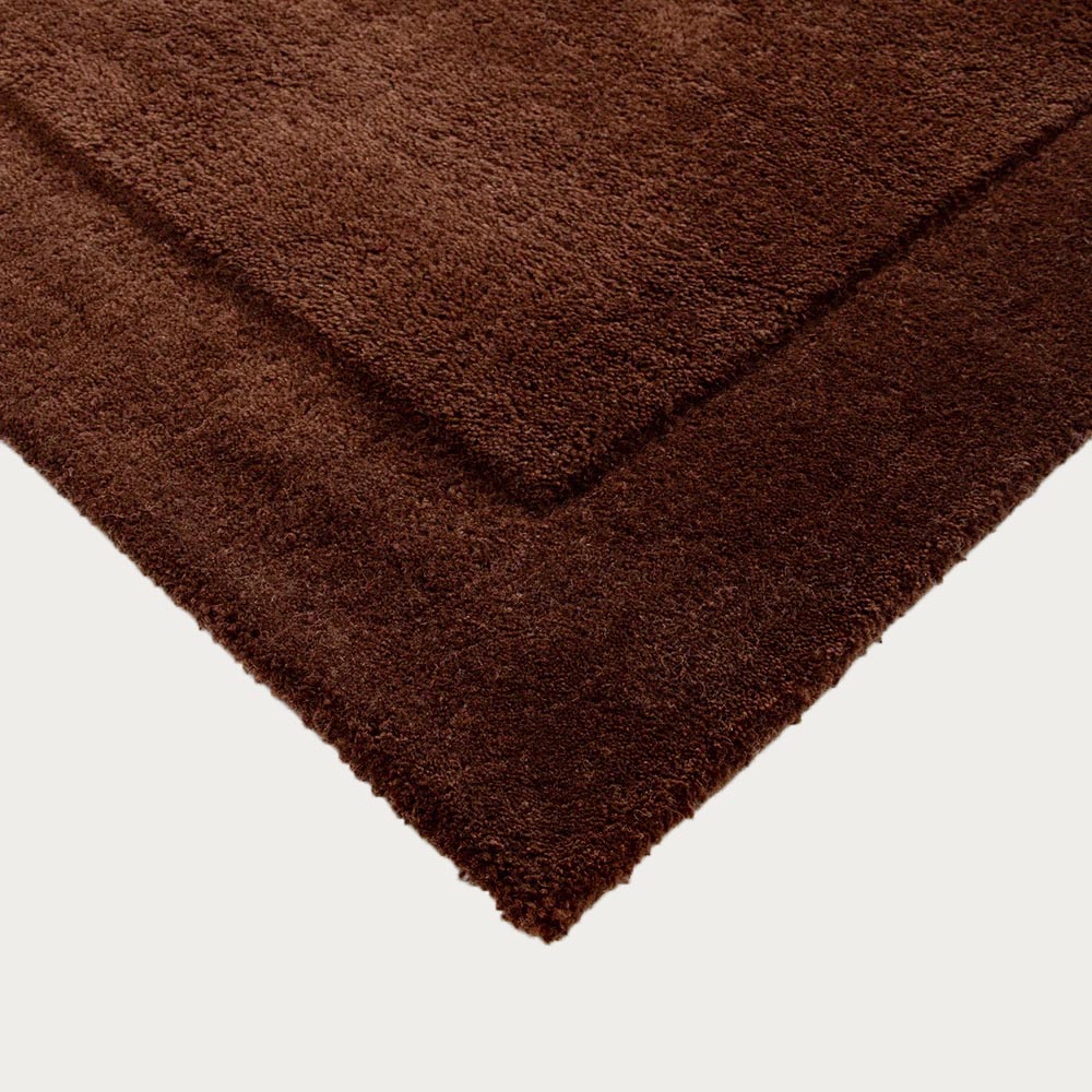 Norfolk Floor Rug – Chocolate