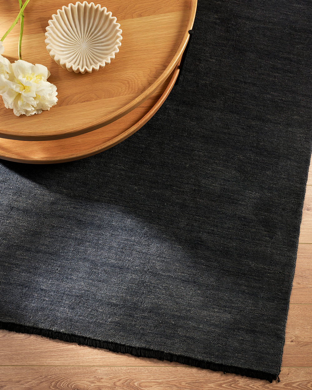 Sandringham Floor Rug – Storm Blue