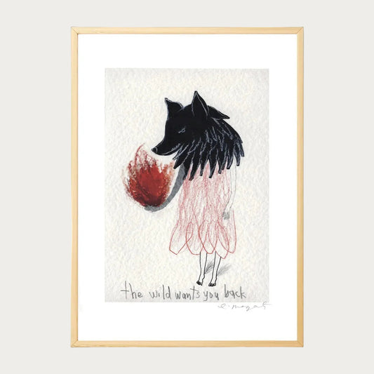 'The Wild Wants You Back' Framed Print