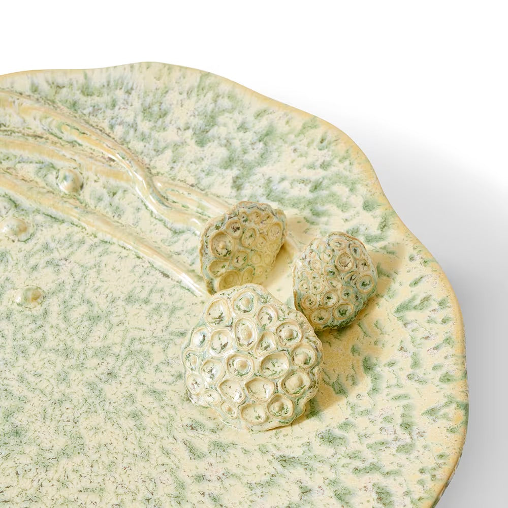 Sueko Lotus Shallow Bowl