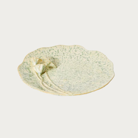 Sueko Lotus Shallow Bowl